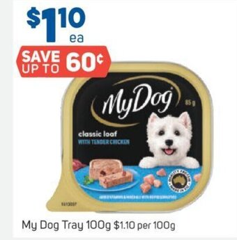 Foodland My Dog Tray 100g offer