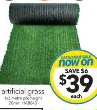 Cheap as Chips artificial grass offer