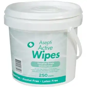 Henry Schein Ecolab asepti active disinfectant 325 wipes offer