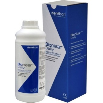 Dentisan bioclear daily dental unit water lines disinfectant - 1l bottle