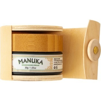 Pure oils of tasmania manuka nourishing cream in bamboo box 30ml offer ...