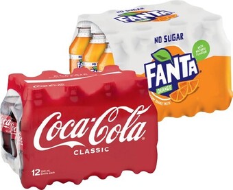 IGA Coca‑cola, sprite or fanta 12x300ml selected varieties offer