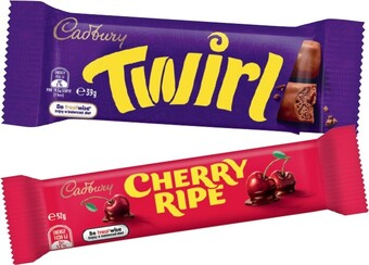 IGA Cadbury medium bar 30-60g selected varieties offer