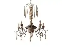 LivingStyles Alice Parawood & Iron Chandelier offer