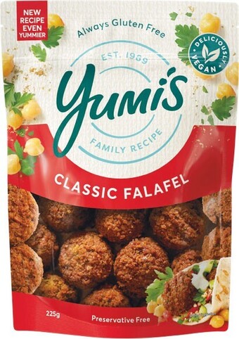 Woolworths Yumi’s falafel balls 225g offer