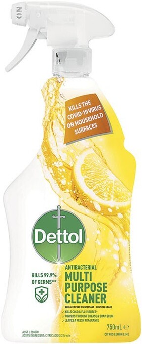 Woolworths Dettol multipurpose triggers 750ml offer