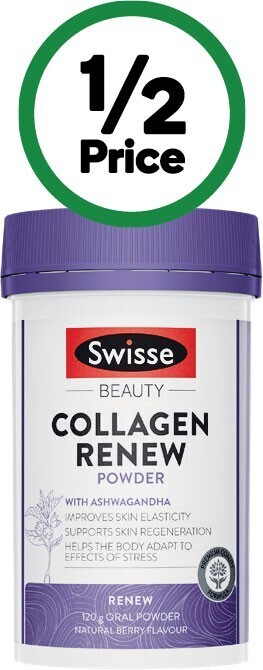 Woolworths Swisse beauty collagen renew powder 120g~ offer