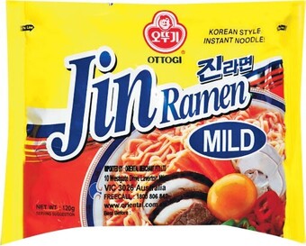 Ottogi instant noodle ramen 120g