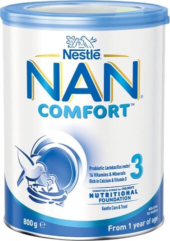 Woolworths Nestle nan comfort stage 3 baby formula 800g – limit of 2 per customer offer