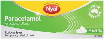 Woolworths Nyal paracetamol tablets pk 20* offer