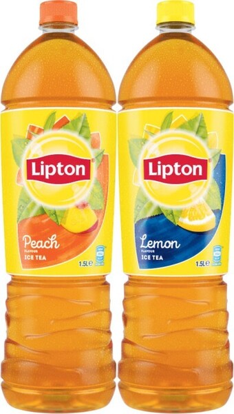 Coles Lipton ice tea 1.5 litre offer
