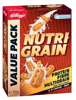 Coles Kellogg's nutri grain 765g offer