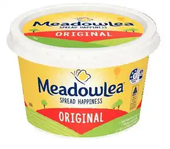 Coles Meadowlea spread 500g offer