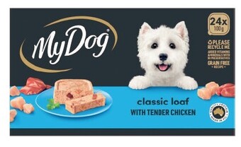Coles My dog dog food 24x100g offer