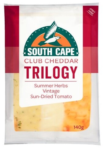 Coles South cape trilogy cheese 140g offer