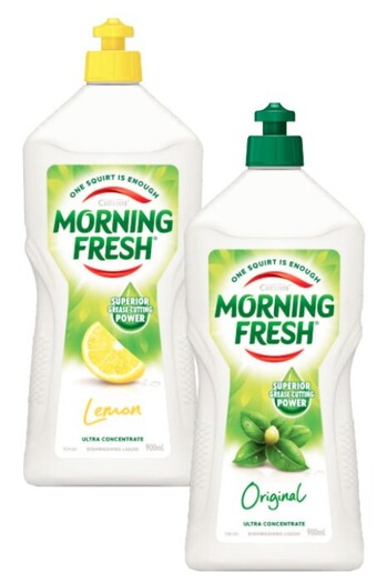 Coles Morning fresh dishwashing liquid 900ml offer
