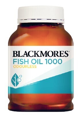 Coles Blackmores odourless fish oil capsules 400 pack^ offer