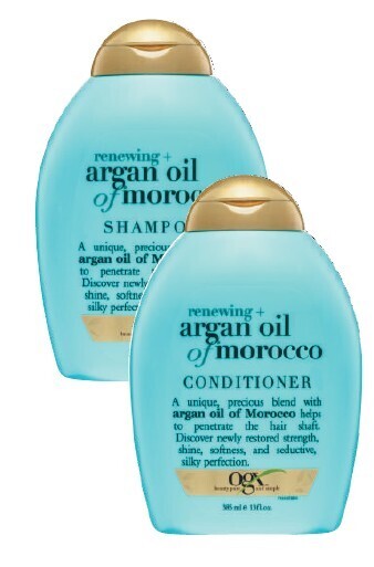 Coles Ogx argan oil of morocco shampoo or conditioner 385ml offer