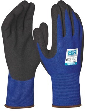 RSEA Safety Blue rapta the general - nitrile foam palm gloves offer