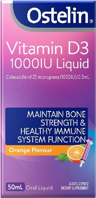 healthylife Ostelin vitamin d3 1000iu liquid 50ml offer