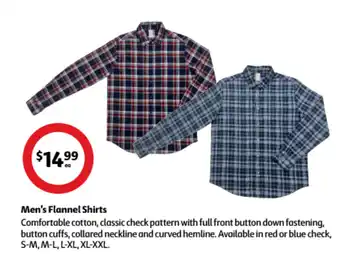 Coles Men's Flannel Shirts offer