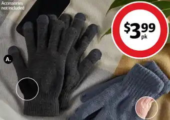 Coles A. Rollo Men's Touch Gloves offer
