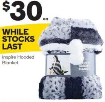 Woolworths Inspire Hooded Blanket offer