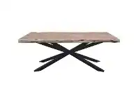 LivingStyles Condell Acacia Timber & Metal Coffee Table, 120cm offer