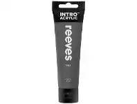 Officeworks Reeves Intro Acrylic Paint 100mL Grey offer