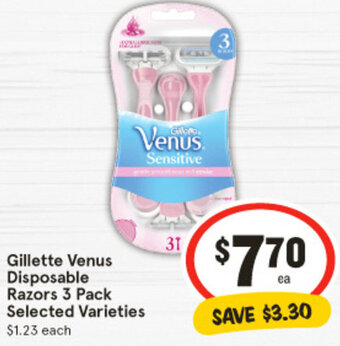 Gillette Venus Disposable Razors 3 Pack
