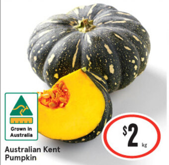 IGA Australian Kent Pumpkin offer