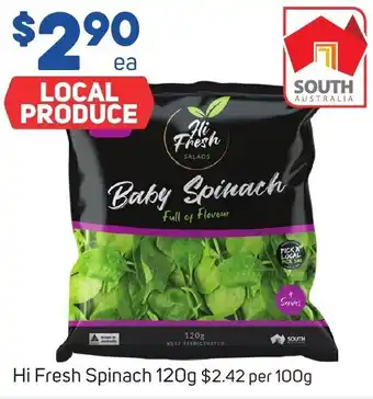 Foodland Hi Fresh Spinach 120g offer