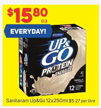 Sanitariam Up&Go 12x250ml