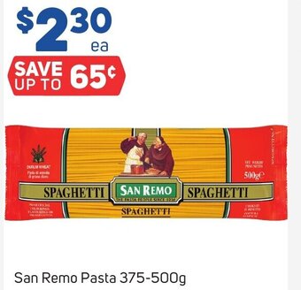 Foodland San Remo Pasta 375-500g offer