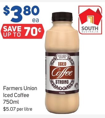 Foodland Farmers Union Iced Coffee 750ml offer