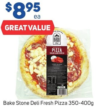 Foodland Bake Stone Deli Fresh Pizza 350-400g offer