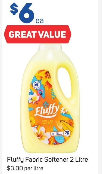 Foodland Fluffy Fabric Softener 2 Litre offer