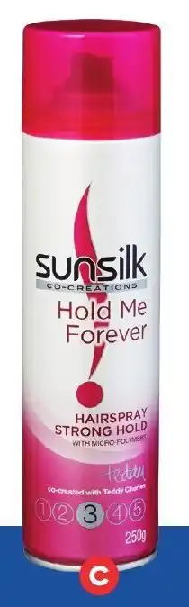 Foodland C. Sunsilk Hair Spray 250g offer