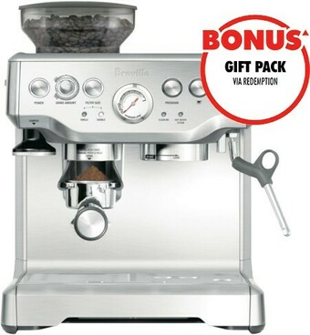 The Good Guys Breville The Barista Express Coffee Machine offer