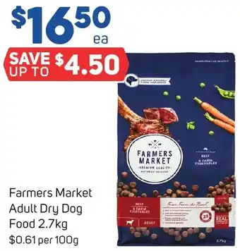 Foodland Farmers Market Adult Dry Dog Food 2.7kg offer