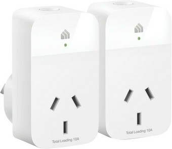 The Good Guys TP-LINK Kasa Smart Wi-Fi Plug Slim - 2 Pack offer