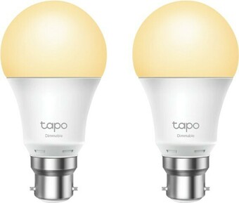 The Good Guys TP-LINK Tapo Smart White Light Bulb 2 Pack - B22 offer