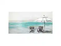 LivingStyles Beachside Stretched Canvas Wall Art, 120cm offer