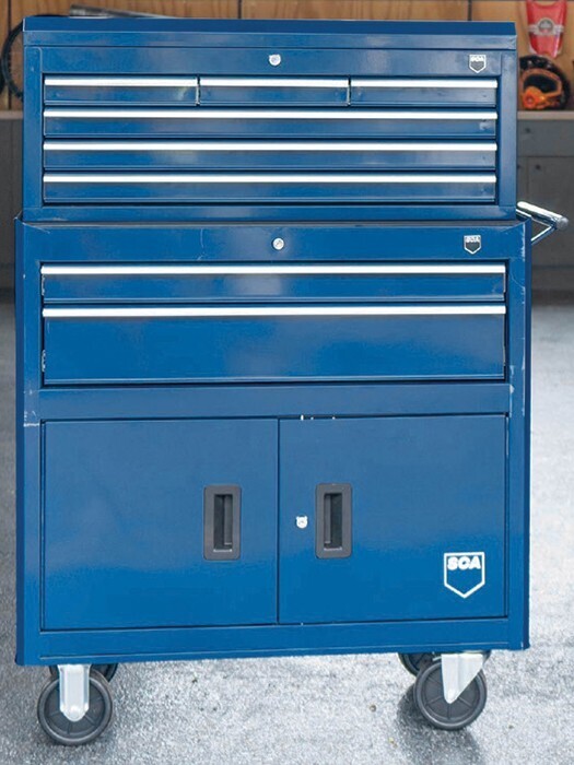 Sca 34 tool chest roller cabinet combo offer at SuperCheap Auto