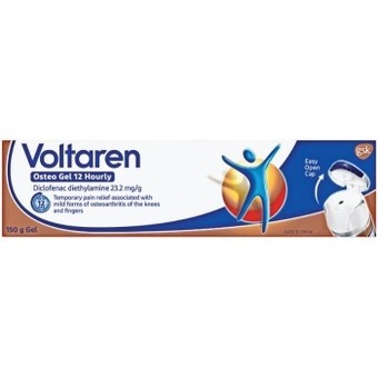 Voltaren osteo gel 12 hourly 150g