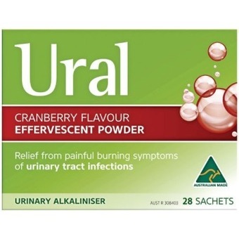 Pharmacy Best Buys Ural cranberry flavour effervescent powder 28 sachets offer