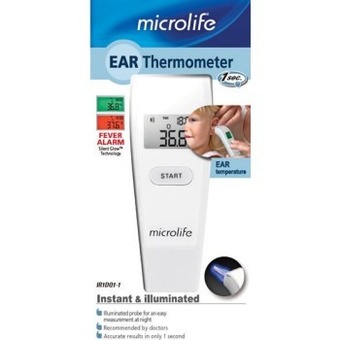 Microlife ear thermometer ir1dq1-1