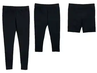 BIG W K-D Kids Bike Shorts, Cropped Leggings or Full Length Leggings offer