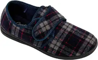 BIG W Grosby Mens Memory Foam Slippers - Dark Red offer