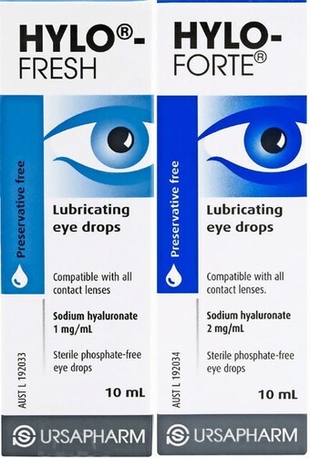 Soul Pattinson Chemist Hylo-fresh or hylo-forte lubricating eye drops 10ml offer